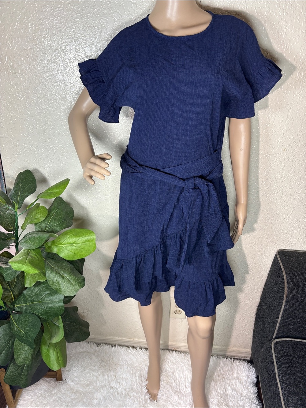 Navy blue Michael kors dress